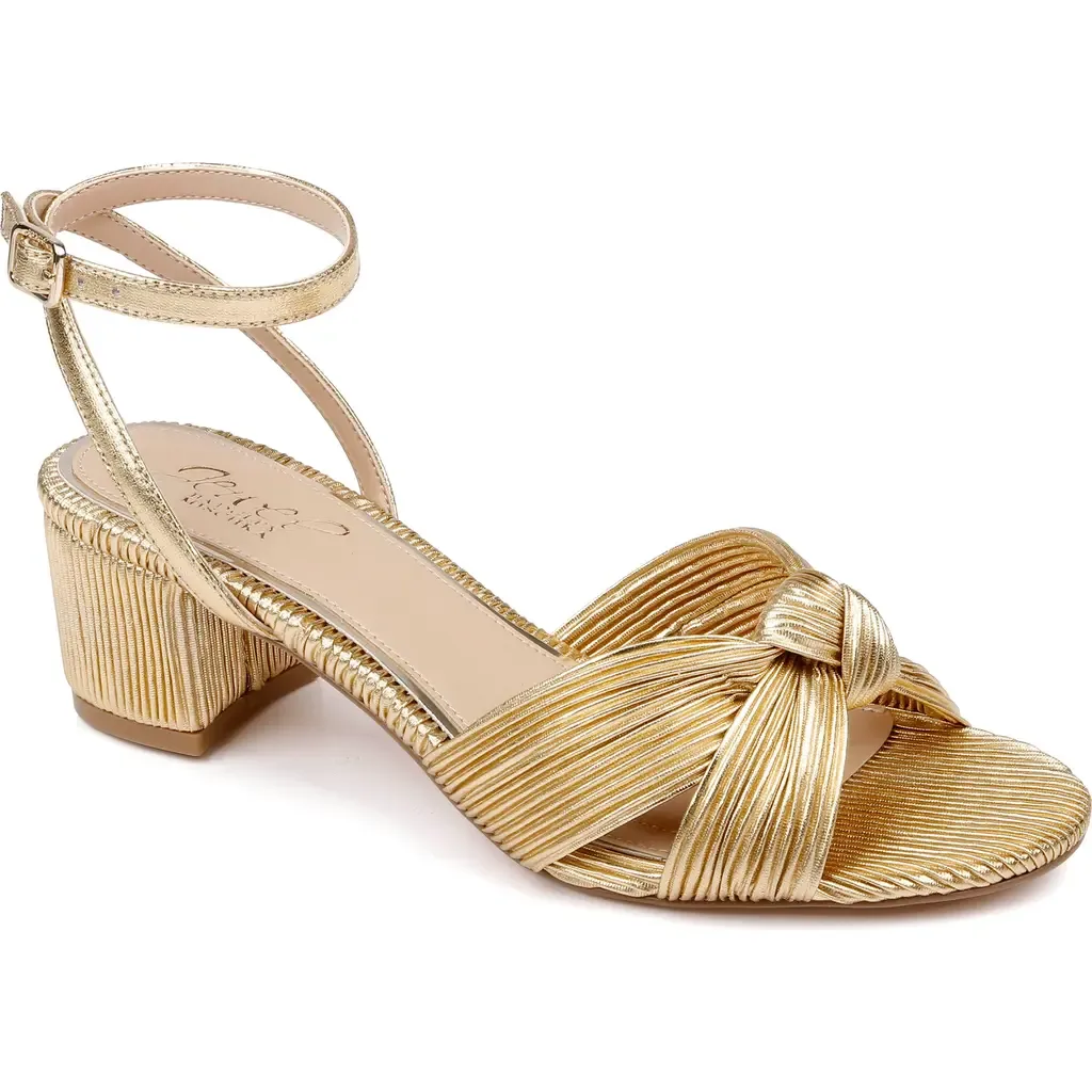 Hudson Ankle Strap Sandal by Jewel Badgley Mischka