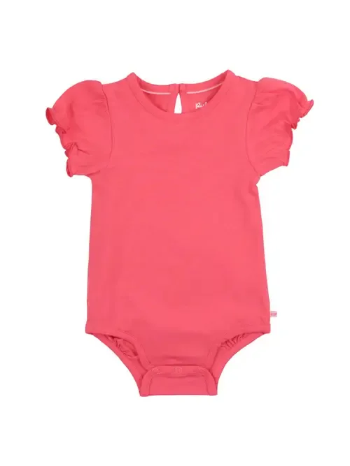 Knit Puff Short Sleeve Bodysuit by RuffleButts