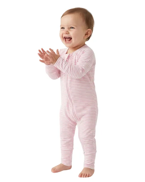 Long Sleeve Buttery Soft Sleeper by Motette