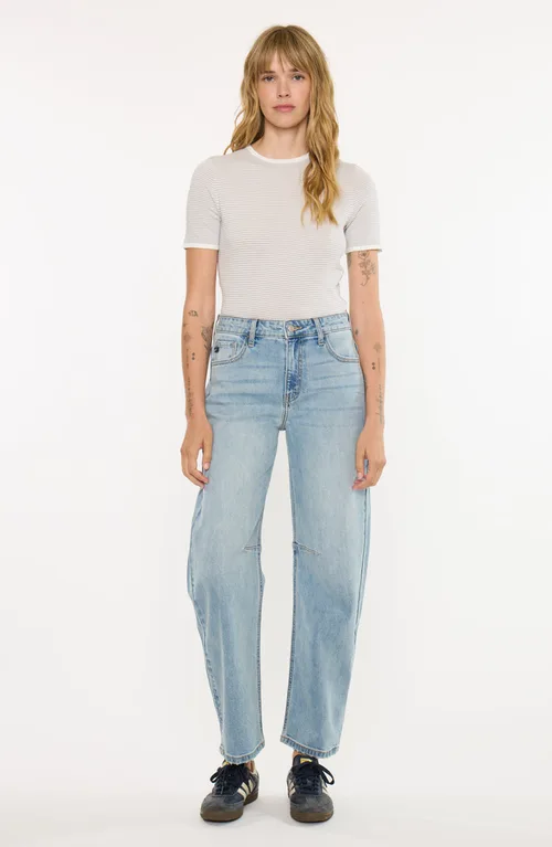 Isla High Rise Horseshoe Jeans by KanCan
