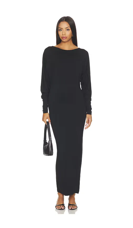 Mountain Soft Jersey Midi Dress by Eterne