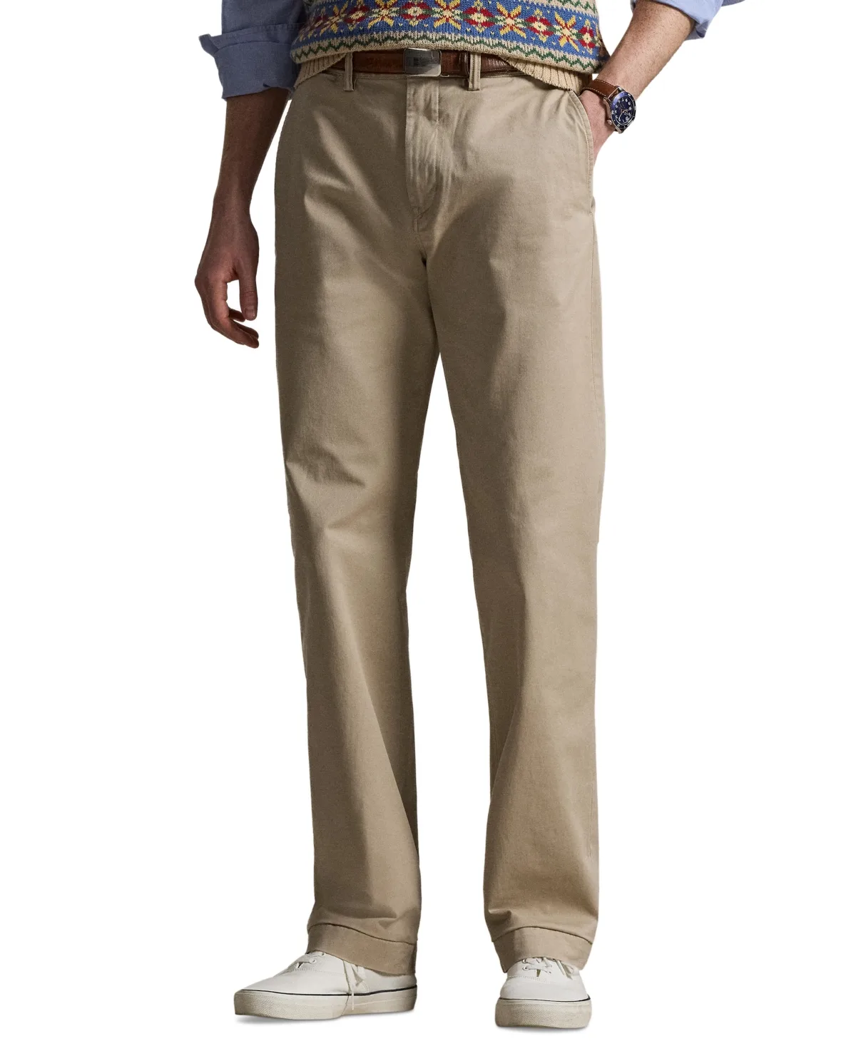 Stretch Classic-Fit Chino Pants