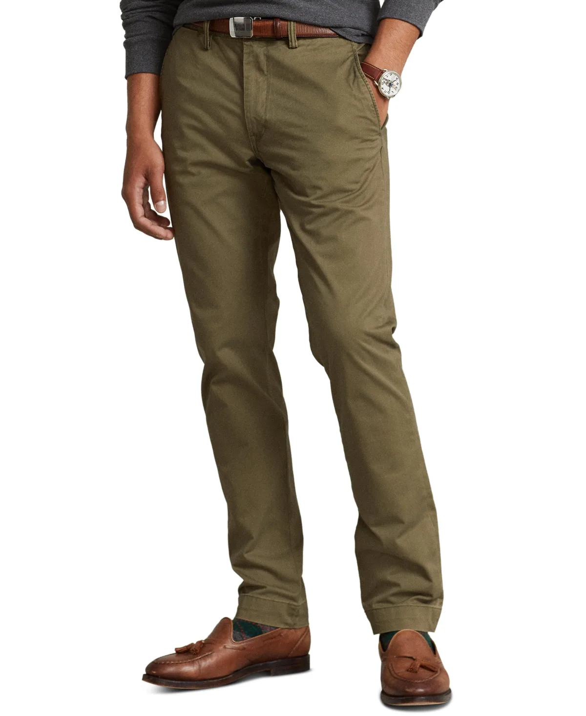 Stretch Slim Fit Chino Pants
