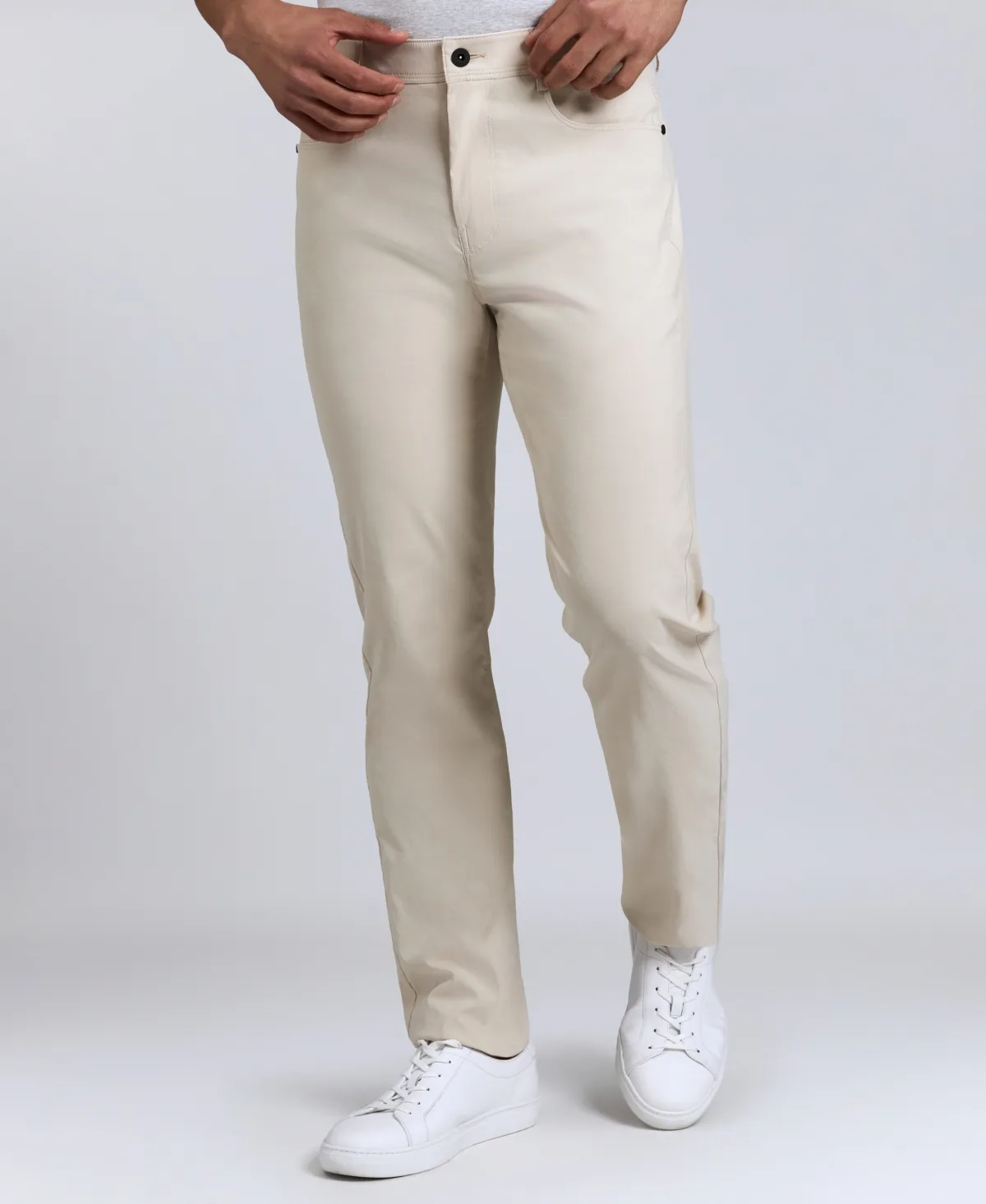 Slim-Fit 5-Pocket Tech Pants