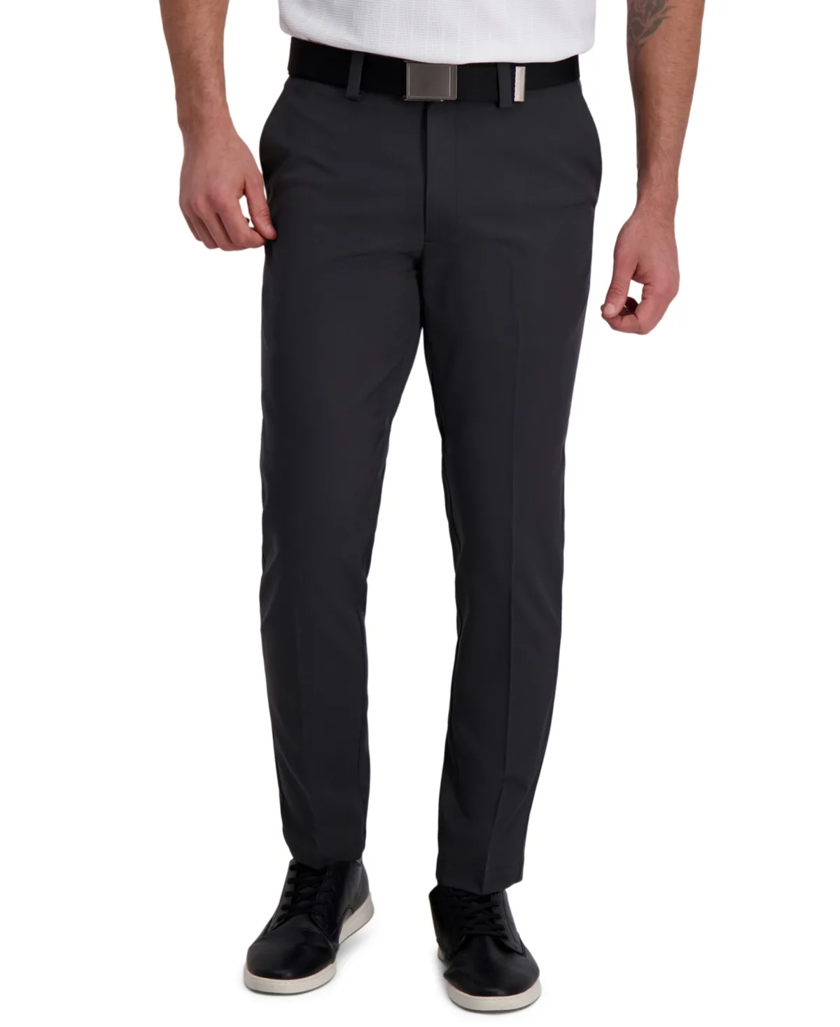 Cool Right Performance Flex Slim Fit Flat Front Pant by Haggar