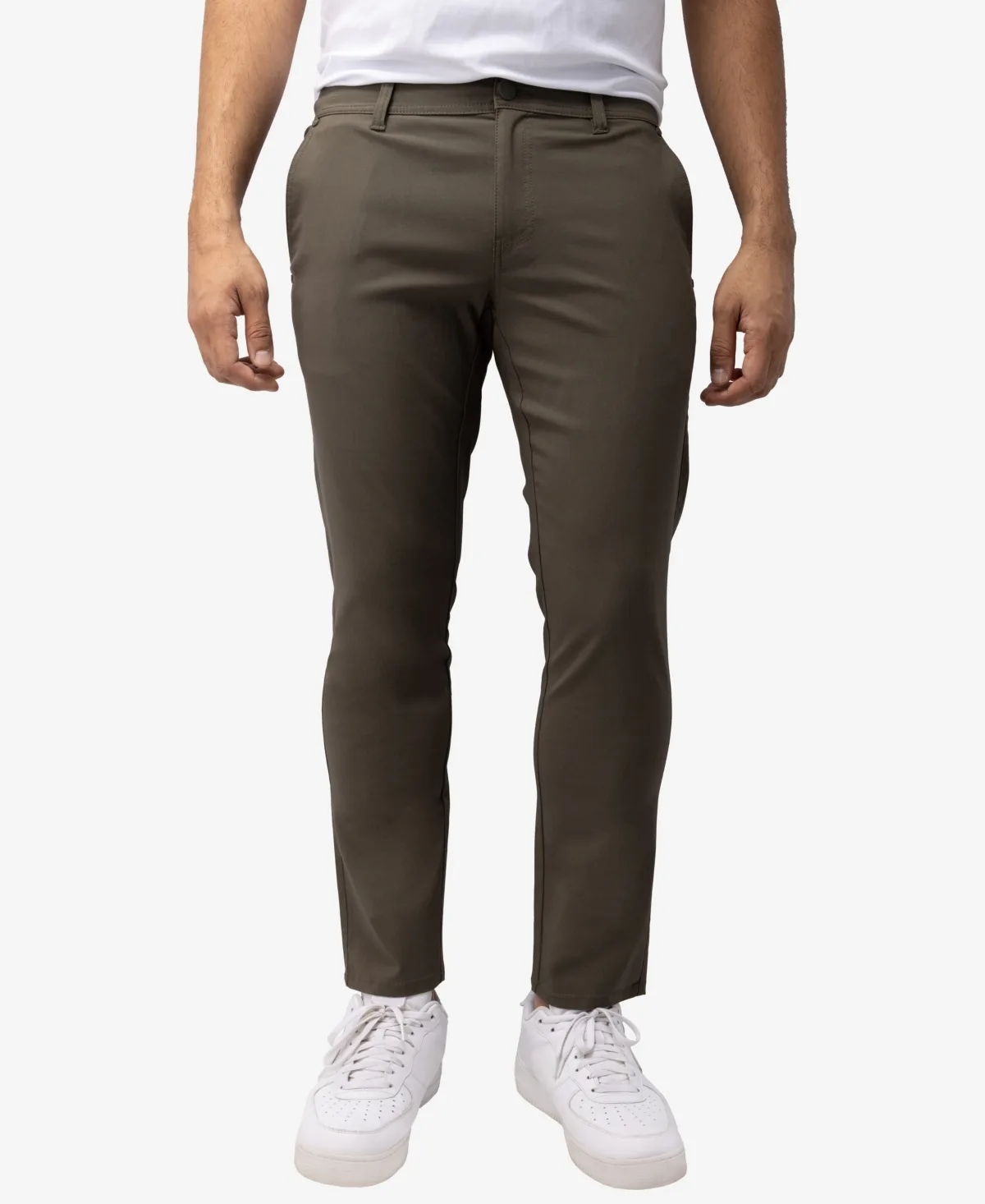 X-Ray Trouser Slit Patch Pocket Nylon Pants by Xray
