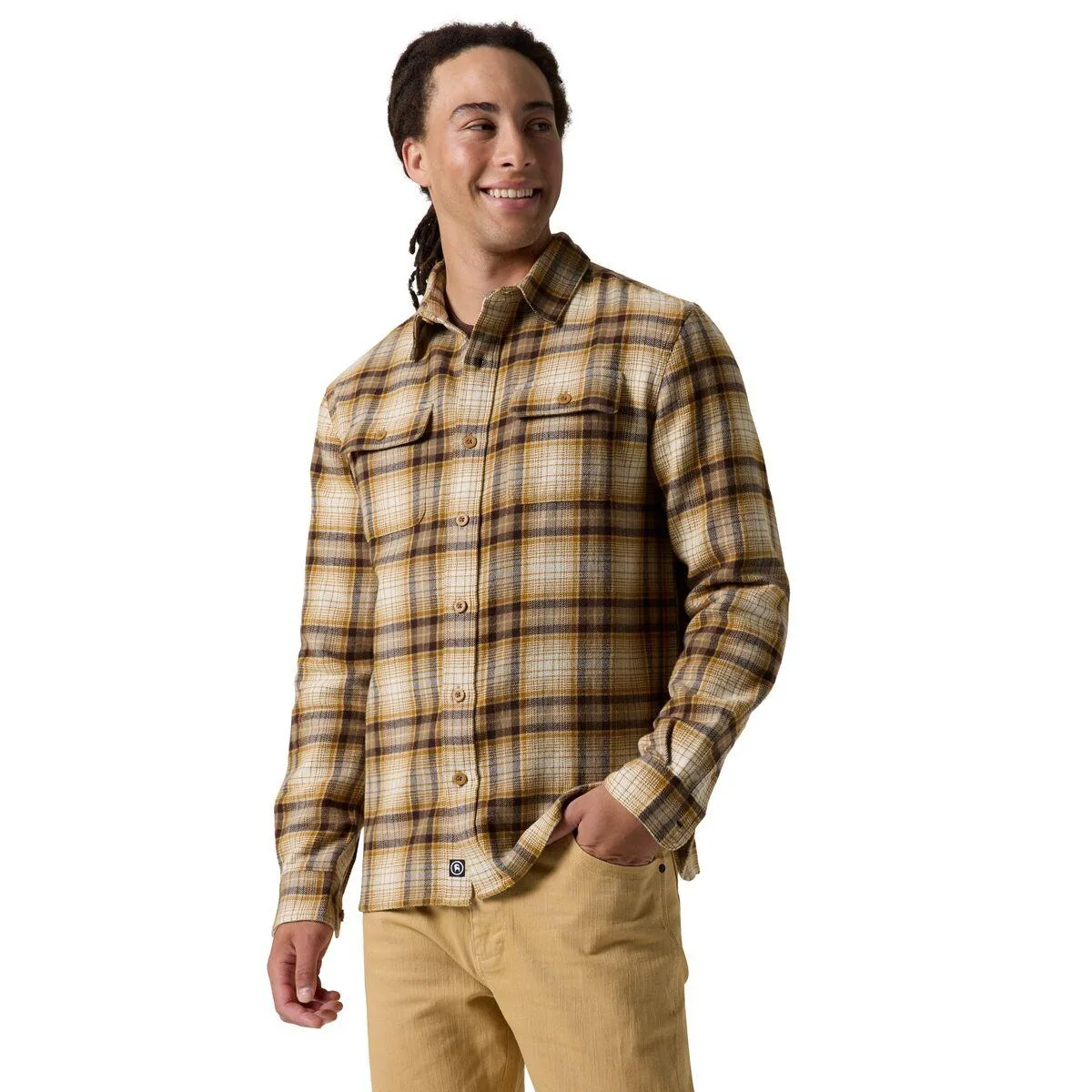 Venture Midweight Flannel Shirt Button-Down Long-Sleeve Shirts by Backcountry