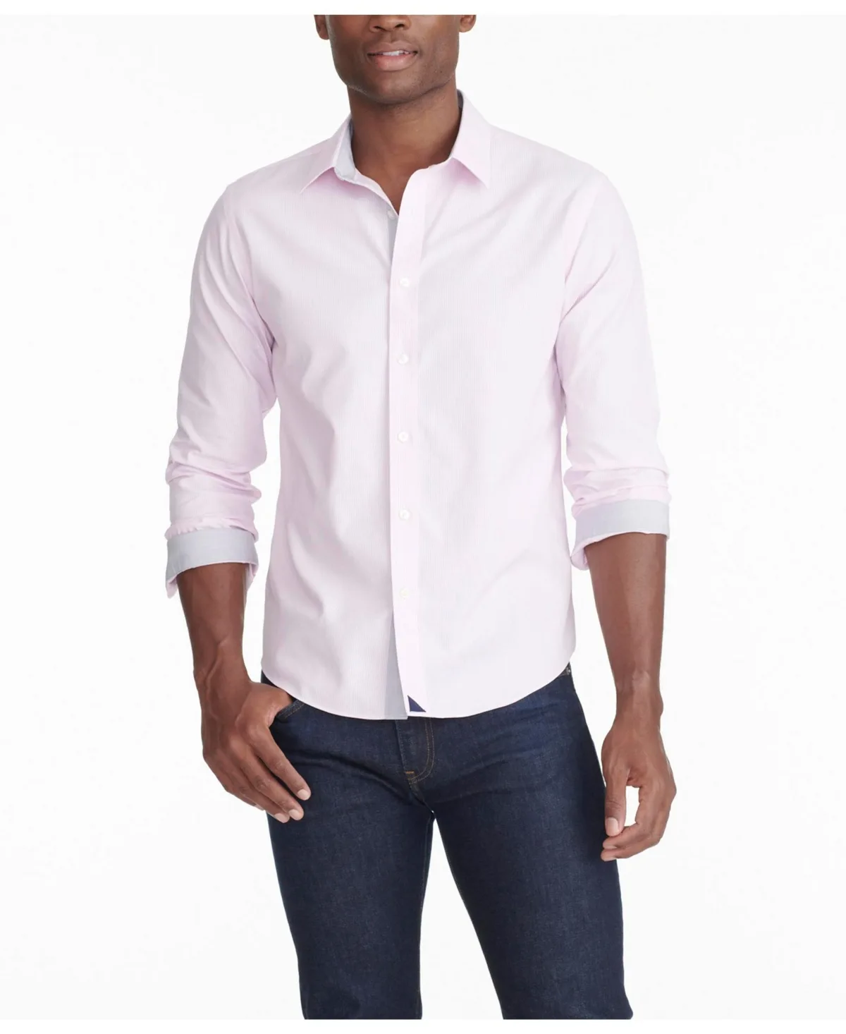 Regular Fit Wrinkle-Free Douro Button Up Shirt by Untuckit