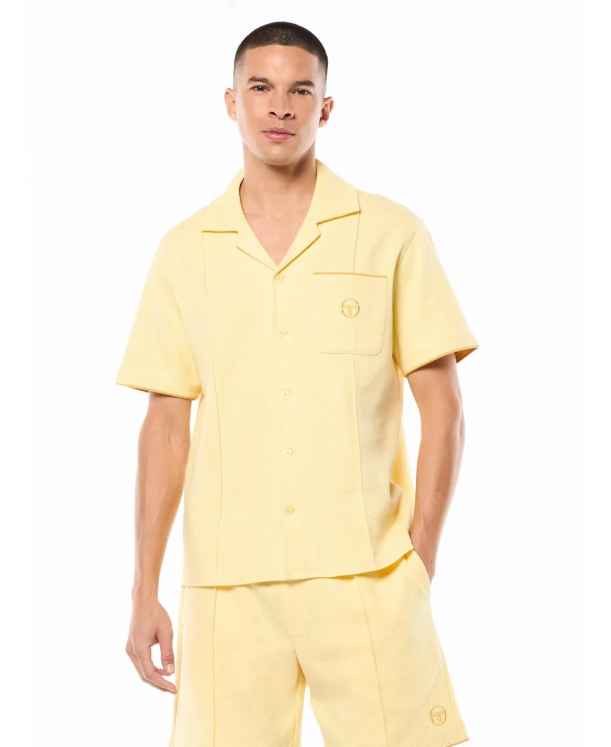 Rilssasto Cabana Camp-Collar Short-Sleeve Resort Shirt by Sergio Tacchini