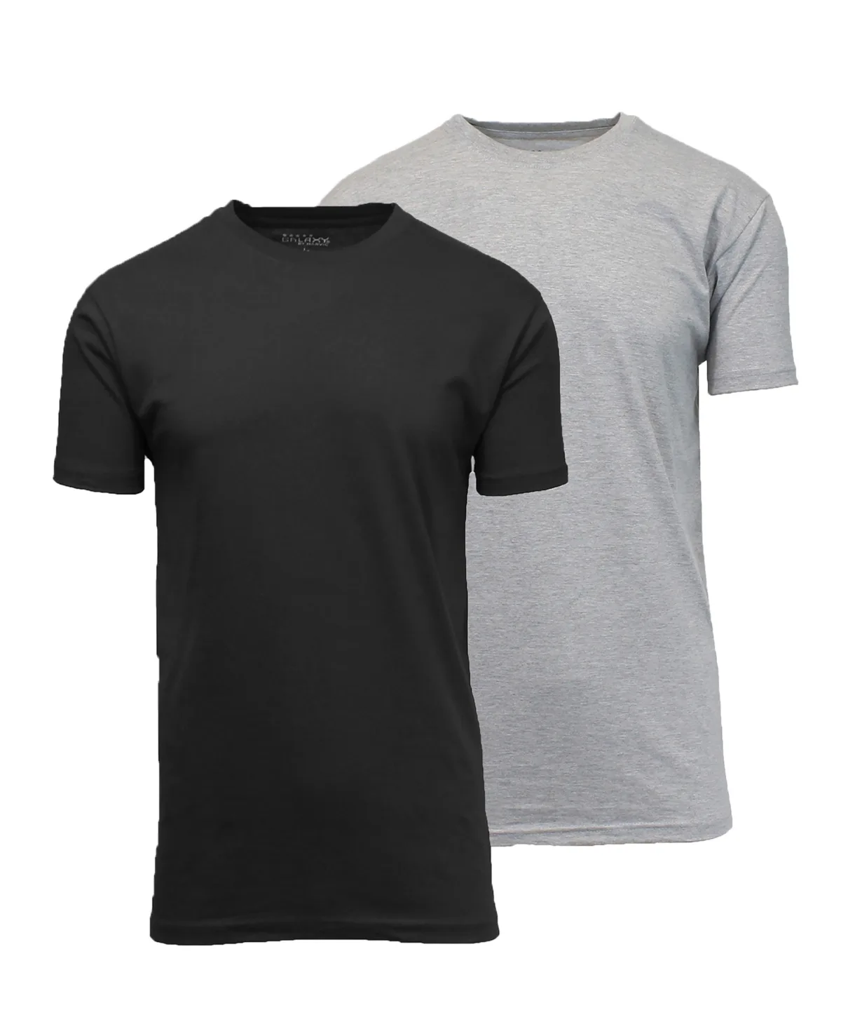 Crewneck Solid T-Shirt, 2-Pack by Blue Ice