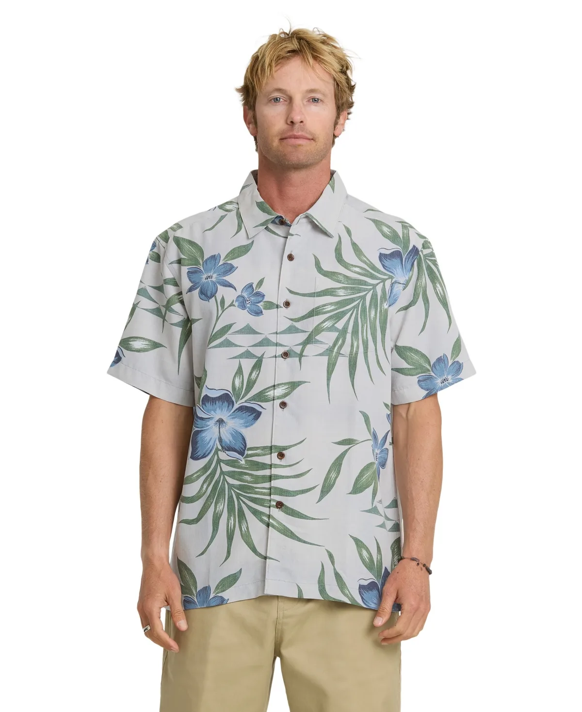 Palapa Floral Short-Sleeve Shirt by Quiksilver Waterman