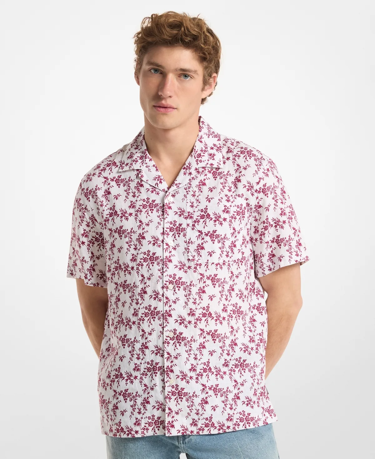 Short-Sleeve Shirt by Michael Kors