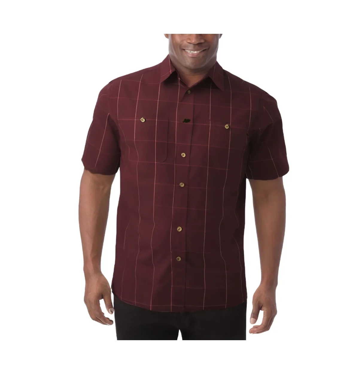 Short-Sleeve Sport Shirt by Kingsize