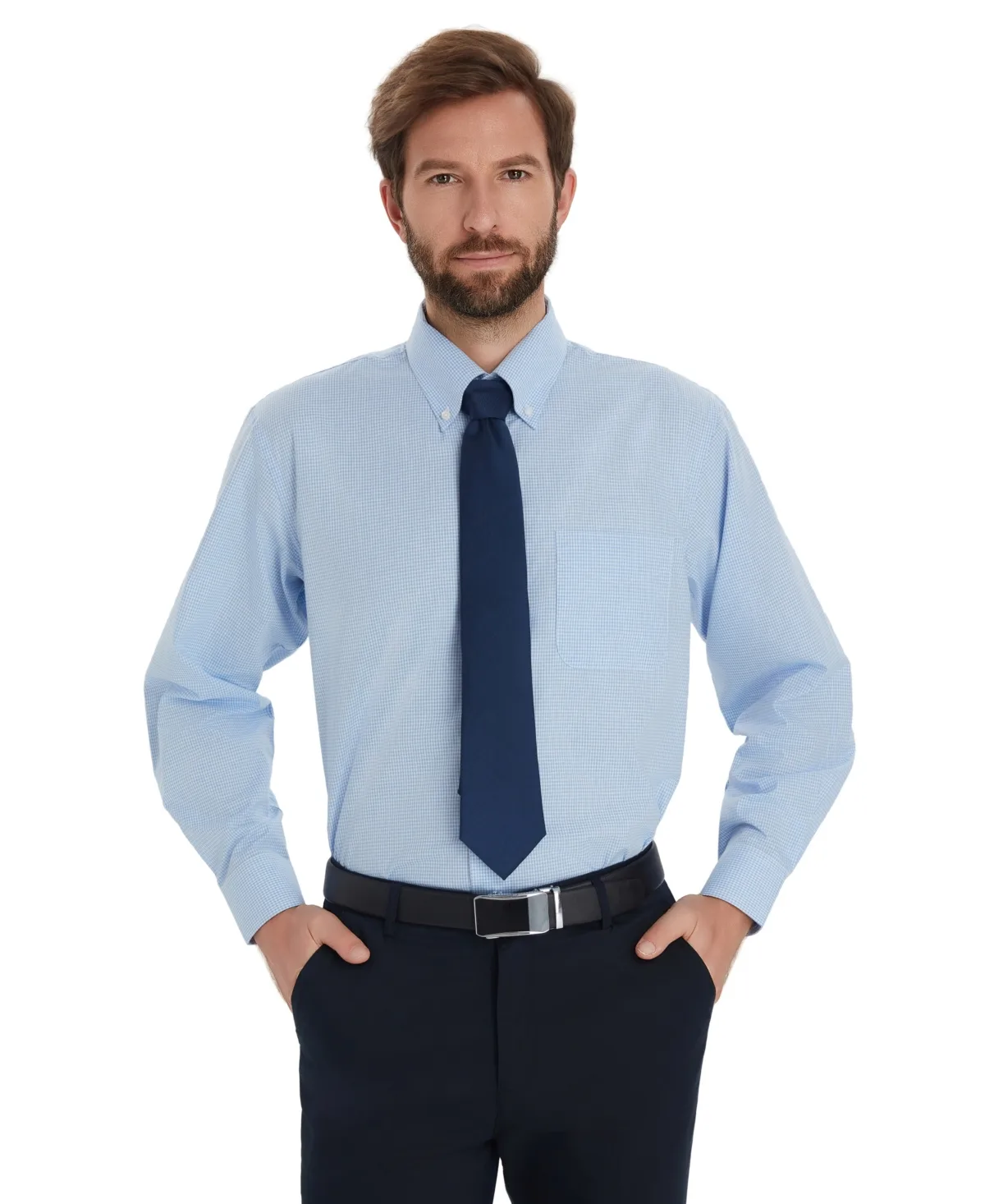 Mini Gingham Dress Shirt by Club Room