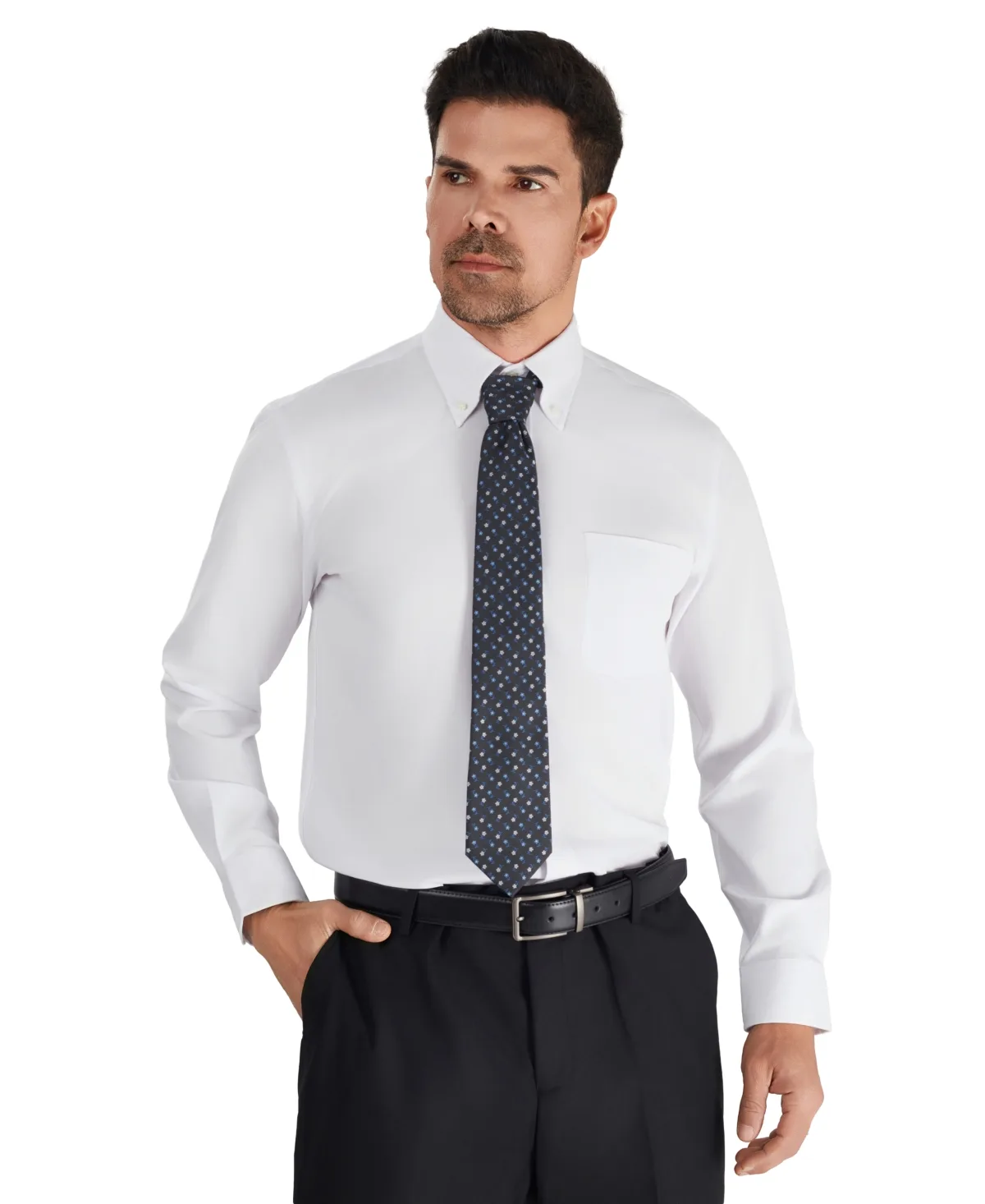 Regular-Fit Long-Sleeve Dress Shirt by Club Room