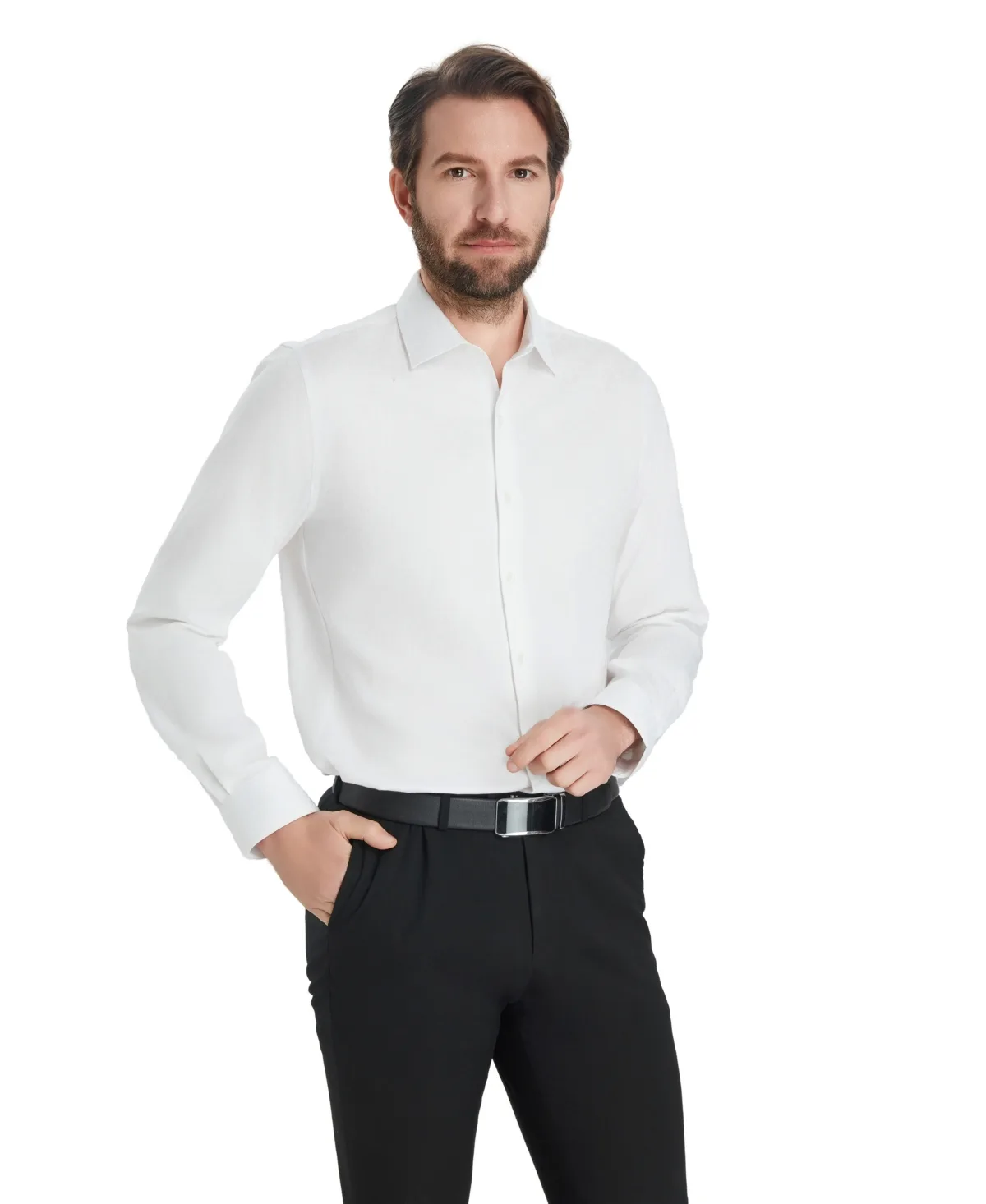 Slim-Fit Leopard Print Dress Shirt by Bar Iii