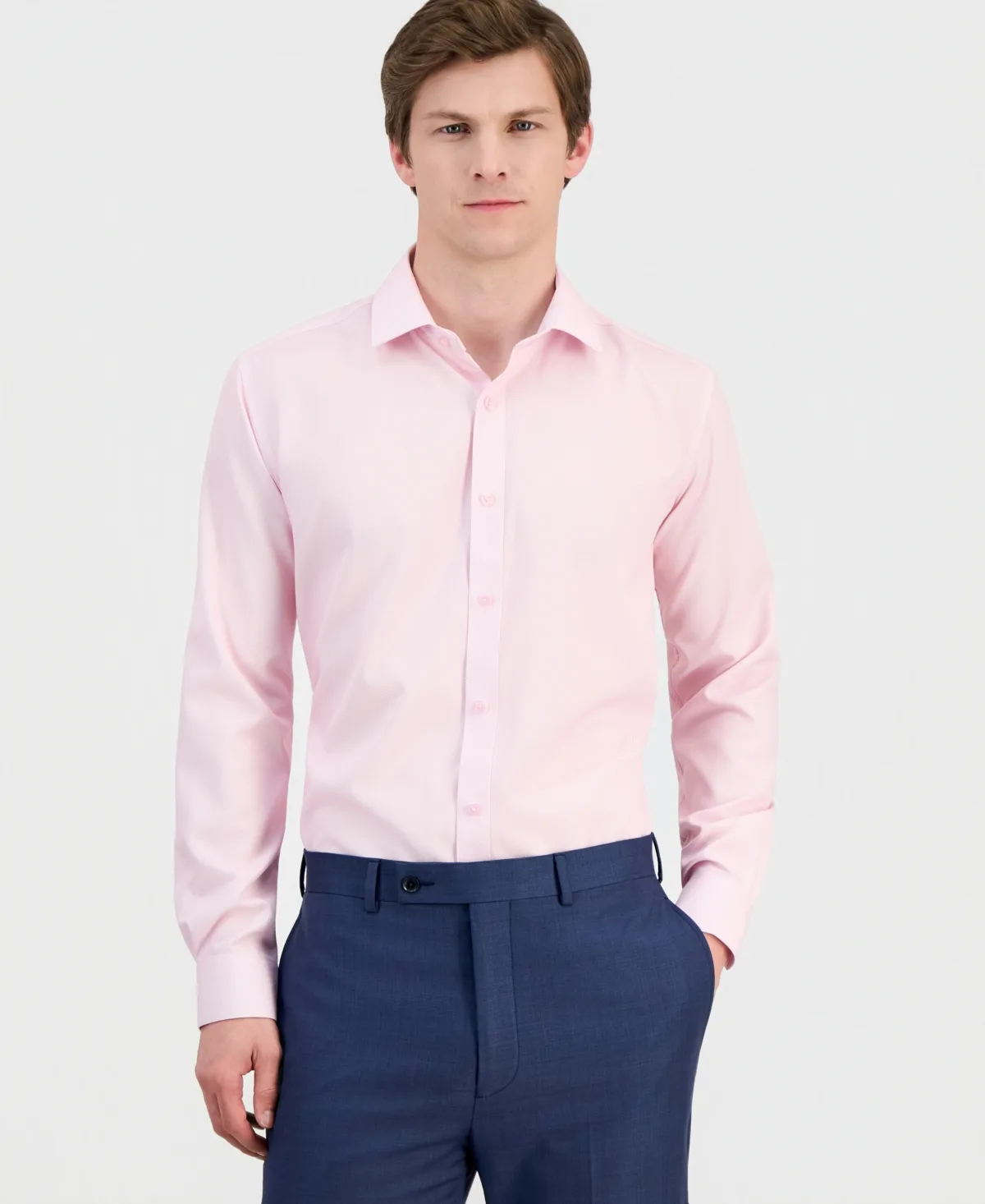Slim-Fit Performance Four-Way Stretch Dress Shirt