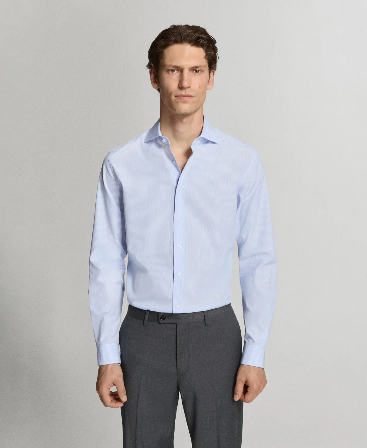 Cotton Striped Shirt by Mango