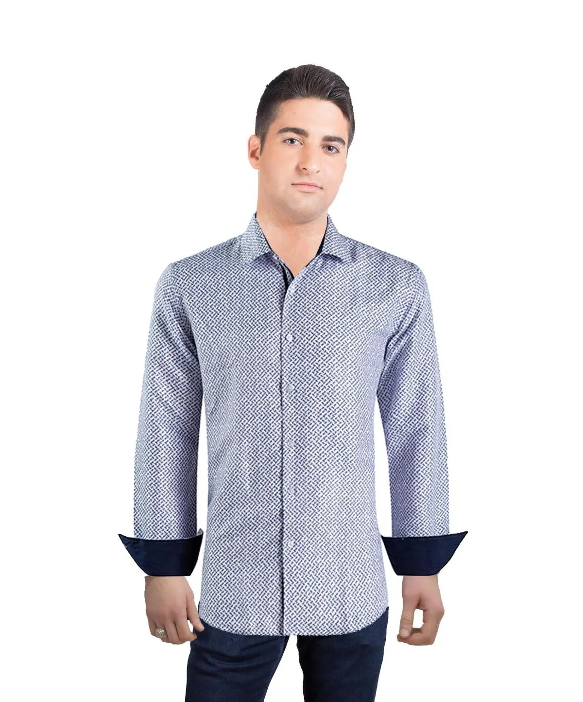 Slim Fit Paisley Shirt by Elie Balleh