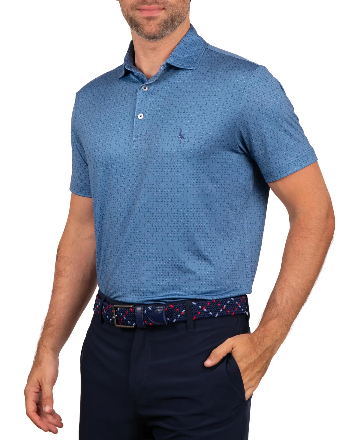 Martini Glasses Performance Polo by Tailorbyrd