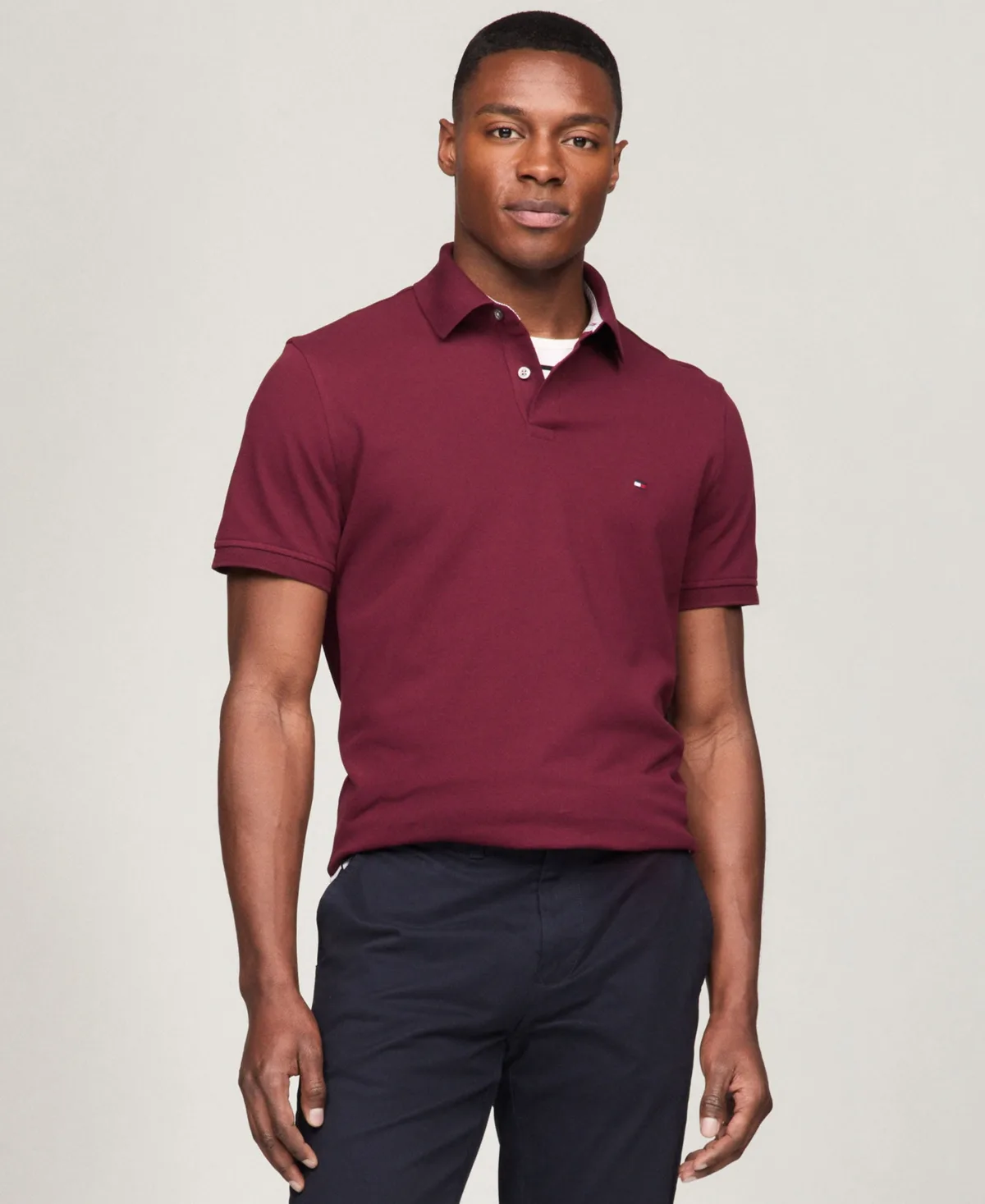 Cotton Classic-Fit Polo Shirt by Tommy Hilfiger