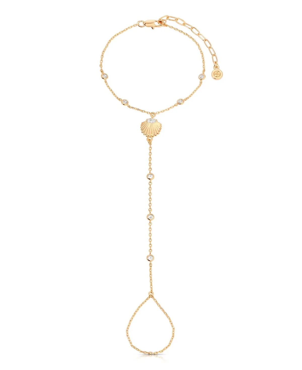 Santorini Shell Hand Chain by Ettika