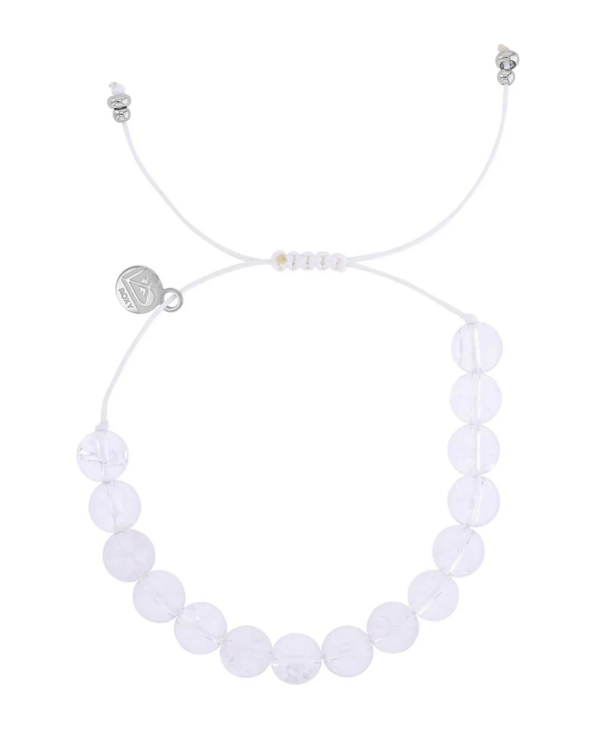 Waterproof Clear Quartz Adjustable Bracelet by Roxy