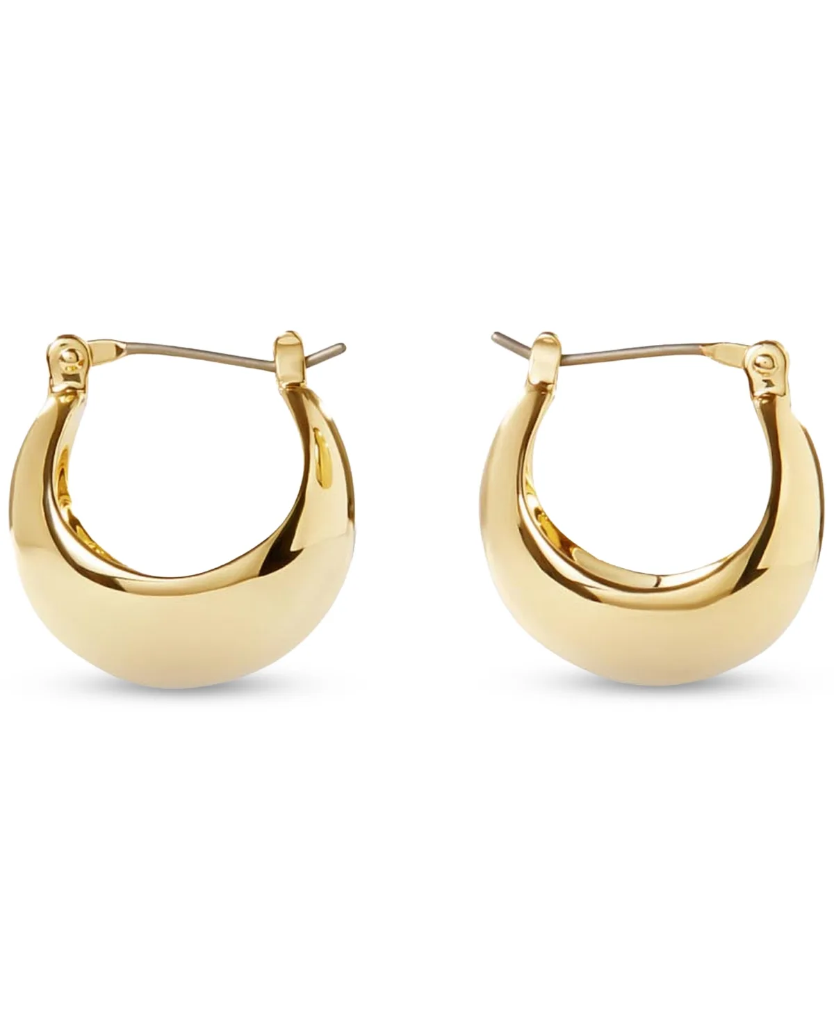Abby Gold-Plated Hoop Earrings