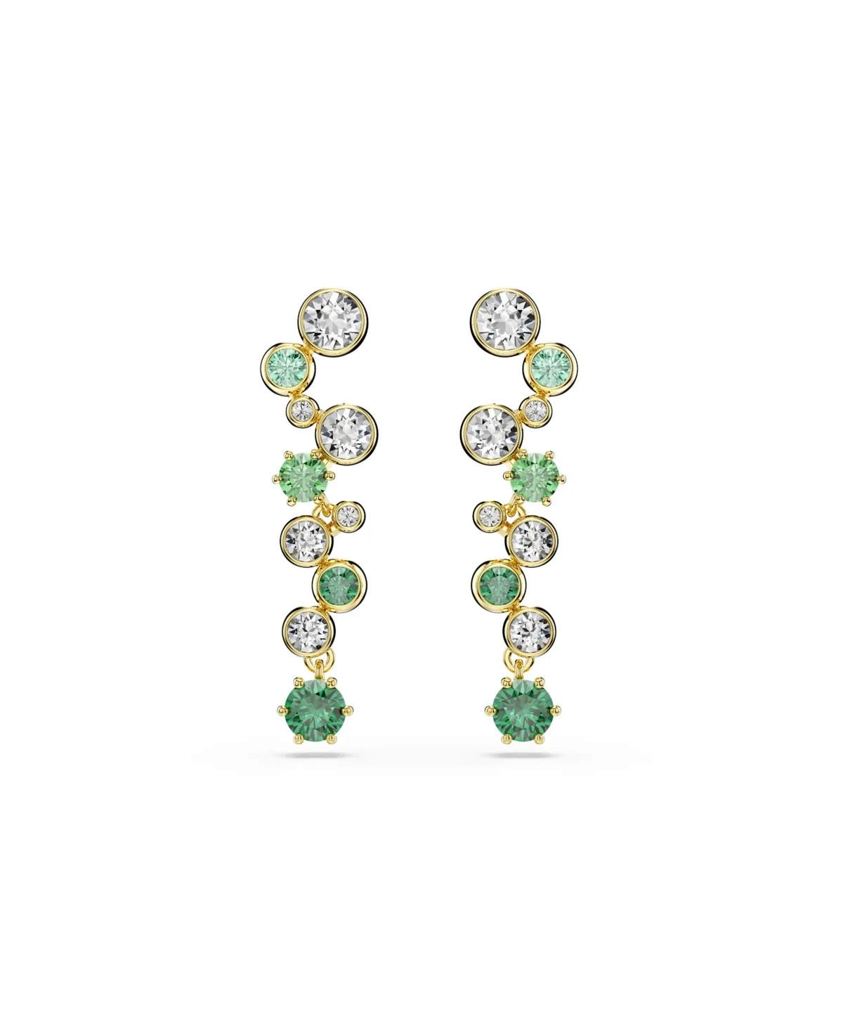 Constella Gold-Tone Plated Drop Earrings by Swarovski