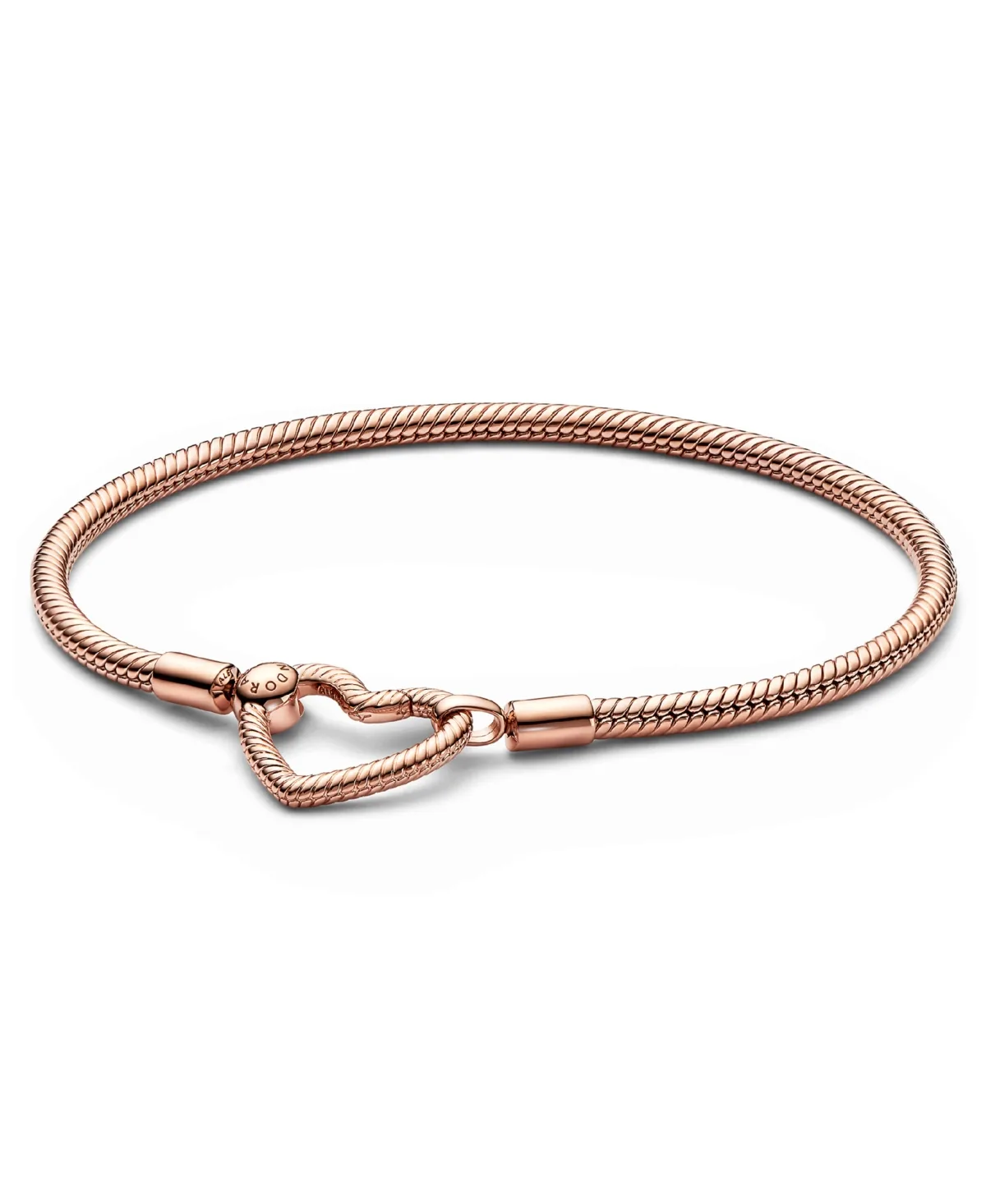 Cubic Zirconia 14K Rose Gold-Plated Sparkling Tennis Bracelet