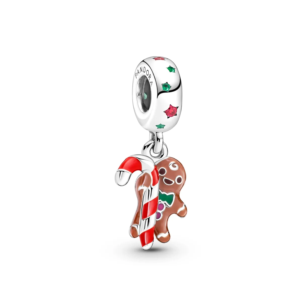 Sterling Silver Gingerbread Man Dangle Charm by Pandora