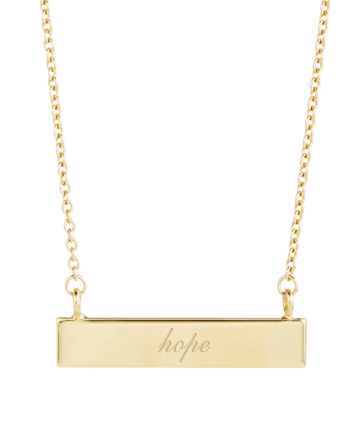 Inspirational Bar Necklace by Brook & York
