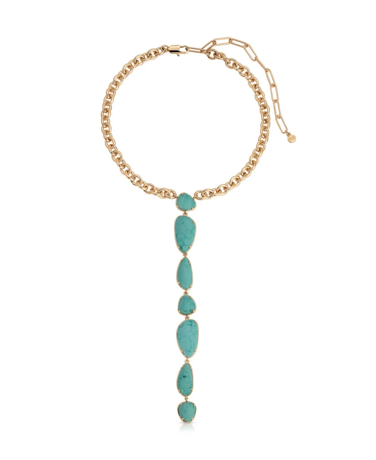 Gold-Plated Majestic Stone Necklace by Ettika