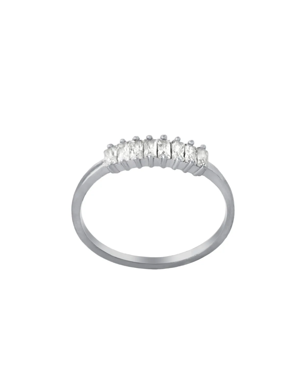 Cubic Zirconia Ring Band (3/4 ct. t.w.) in Sterling Silver by Giani Bernini