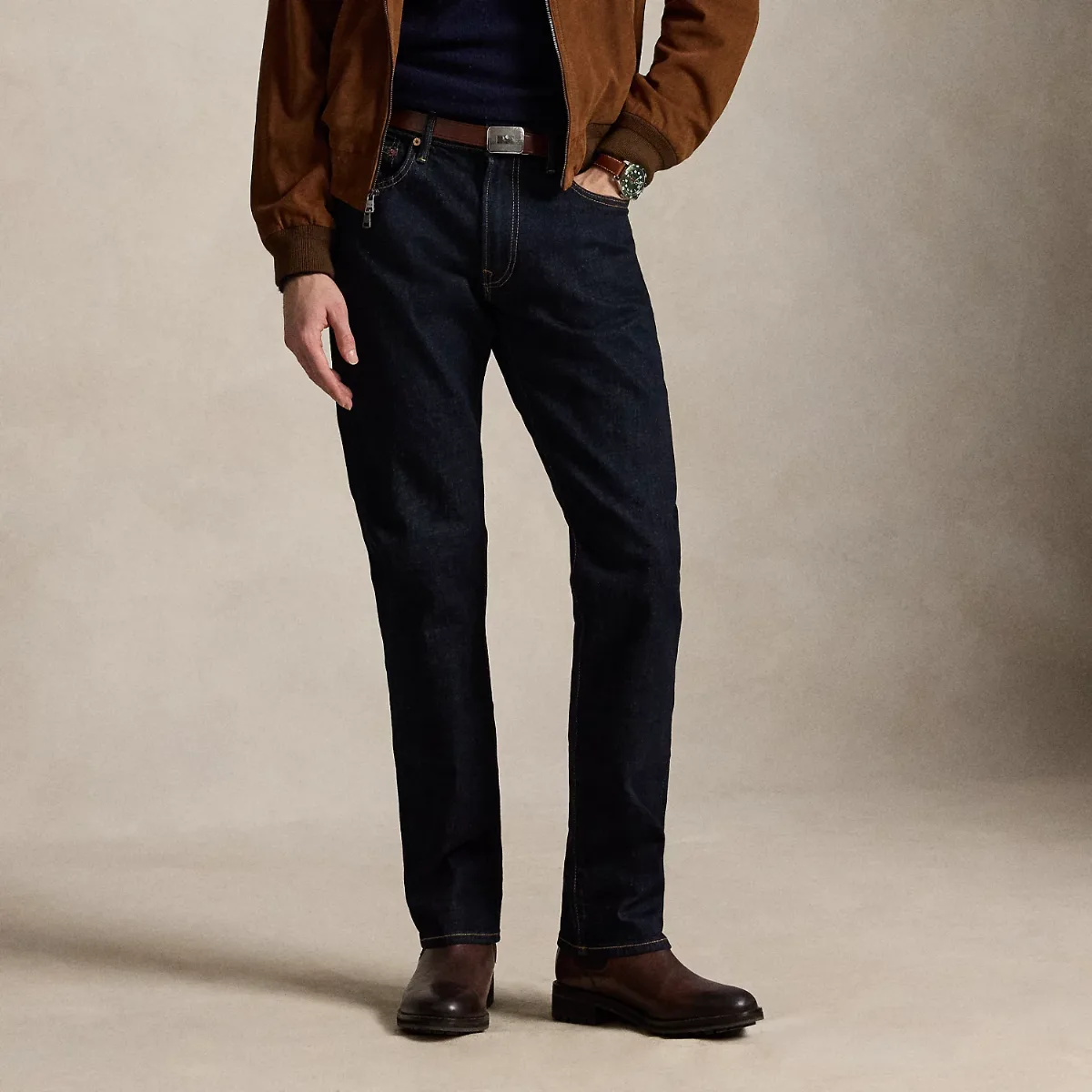 Hampton Straight Stretch Jean by Polo Ralph Lauren