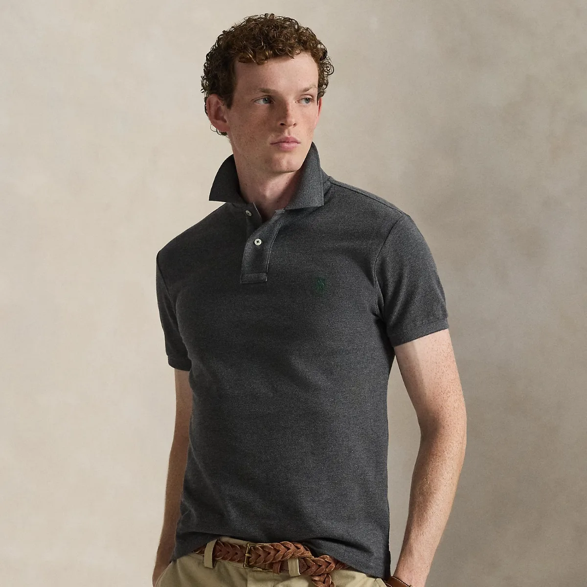 Slim Fit Mesh Polo Shirt by Polo Ralph Lauren