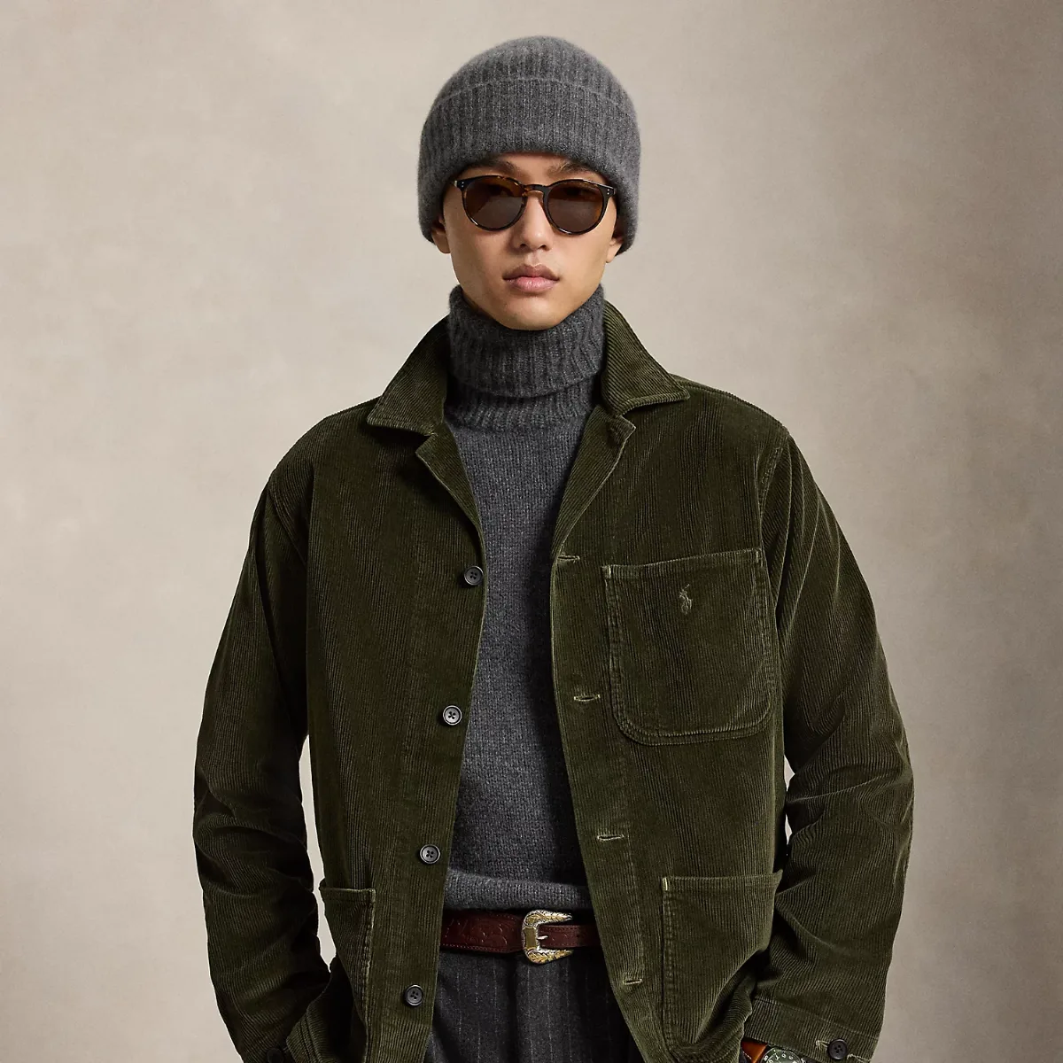 Corduroy Utility Overshirt
