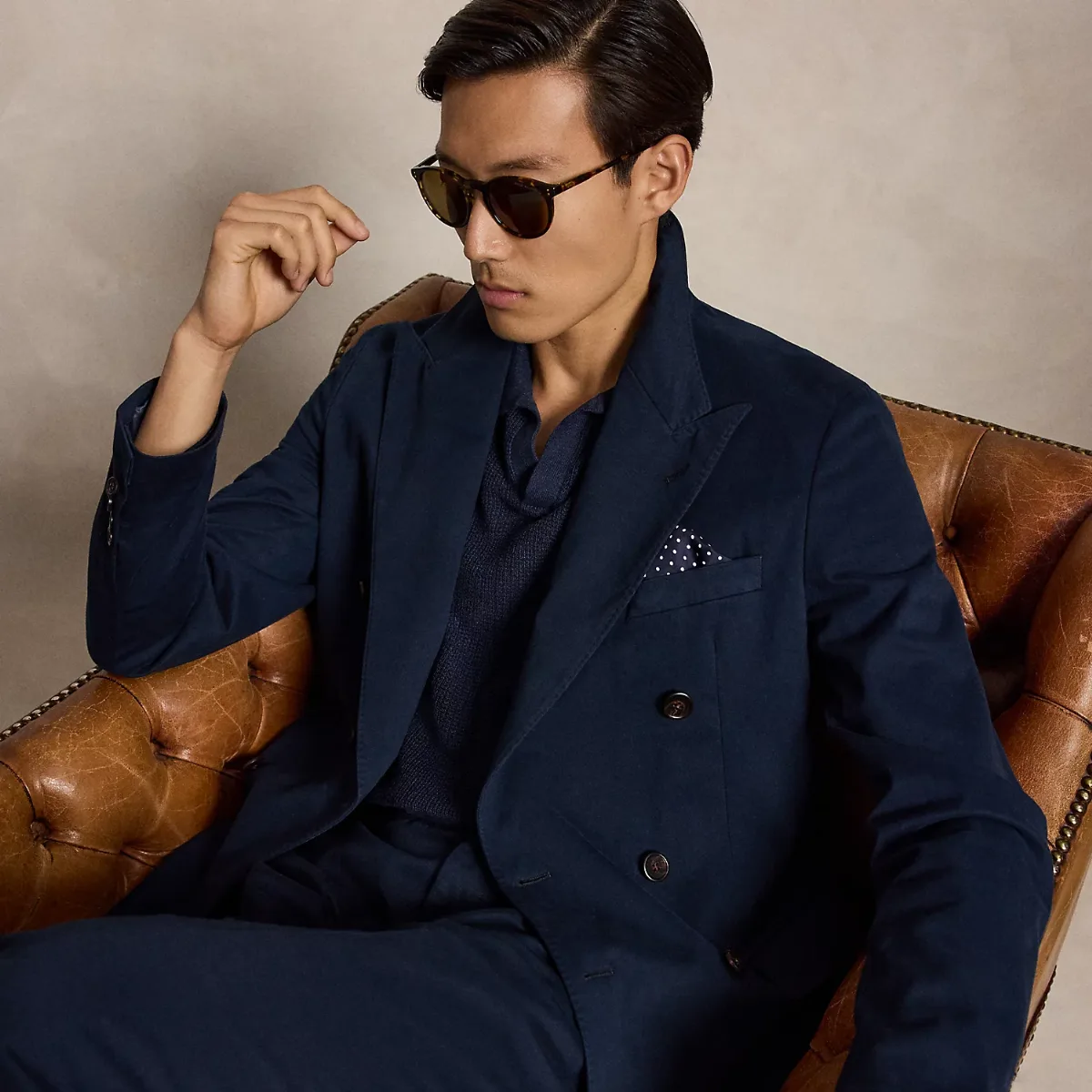 Polo Soft Tailored Stretch Chino Jacket by Polo Ralph Lauren