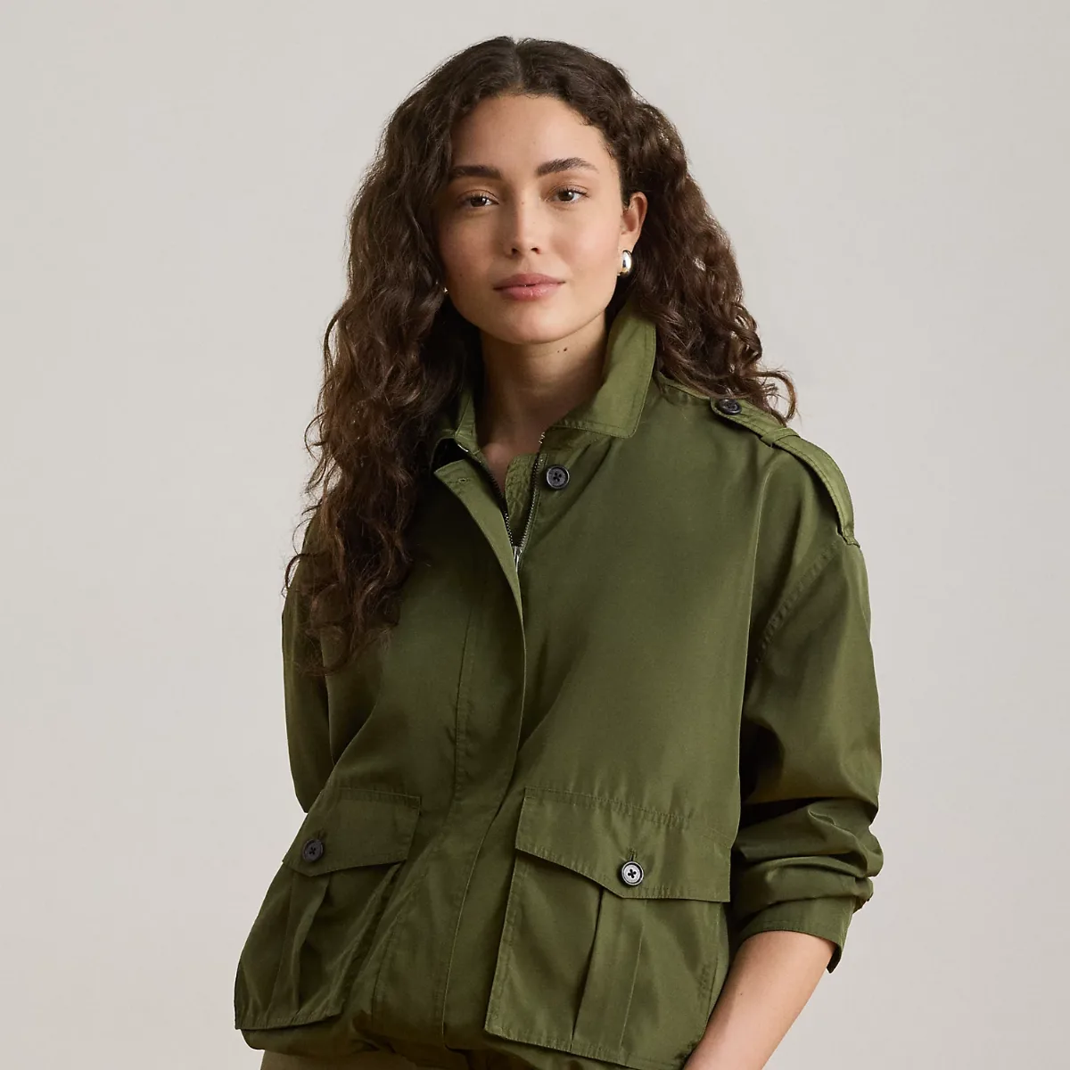 Full-Zip Windbreaker by Lauren Ralph Lauren