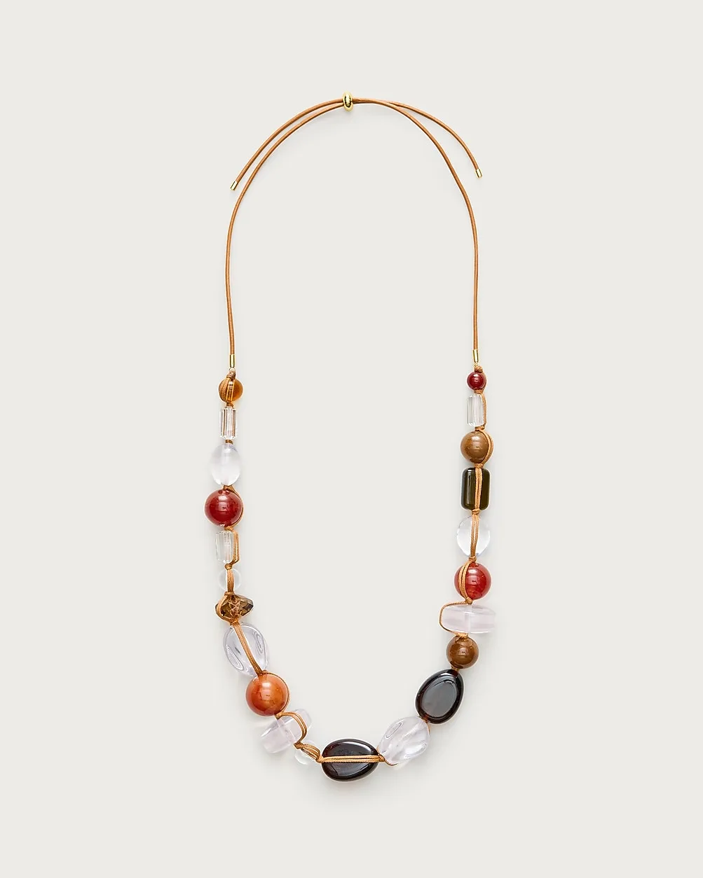 Chunky Mixed-Bead Necklace by J.Crew