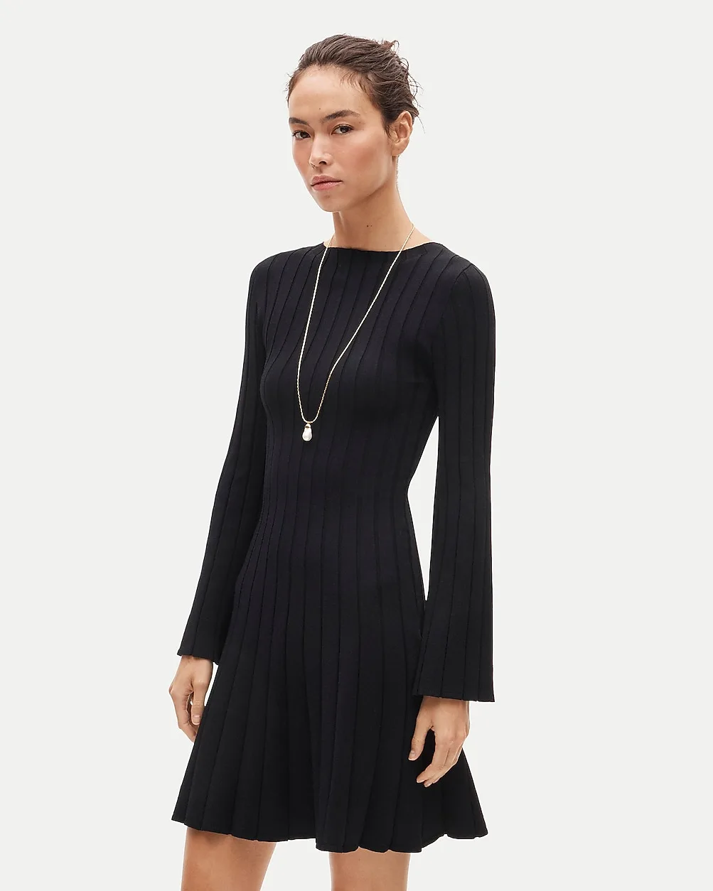 Rib-Knit Mini Sweater-Dress by J.Crew