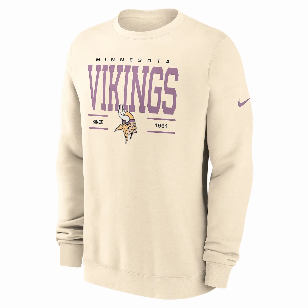 Minnesota Vikings Club NFL Pullover Crew by Nike