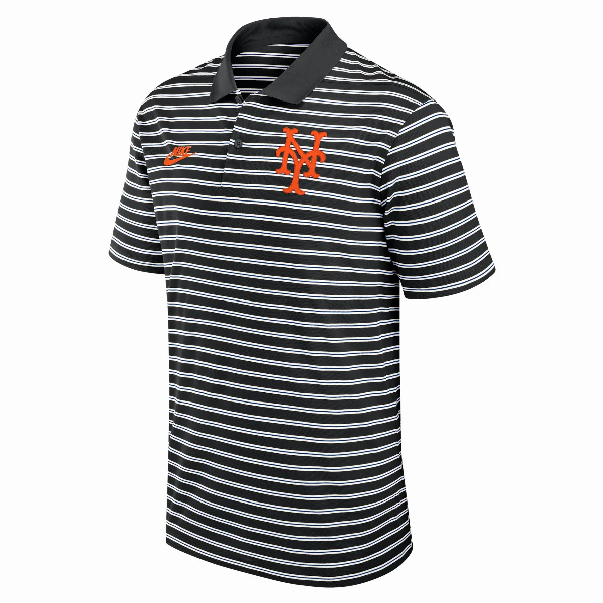 New York Mets Cooperstown Striped Victory Dri-FIT MLB Polo by Nike