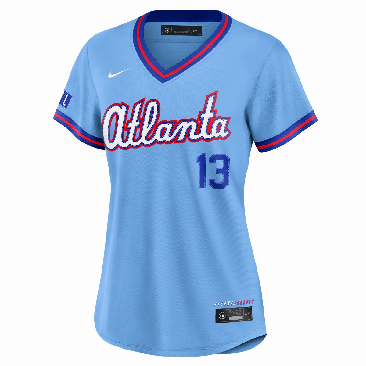 Ronald Acuña Jr. Atlanta Braves City Connect MLB Stadium Jersey by Nike