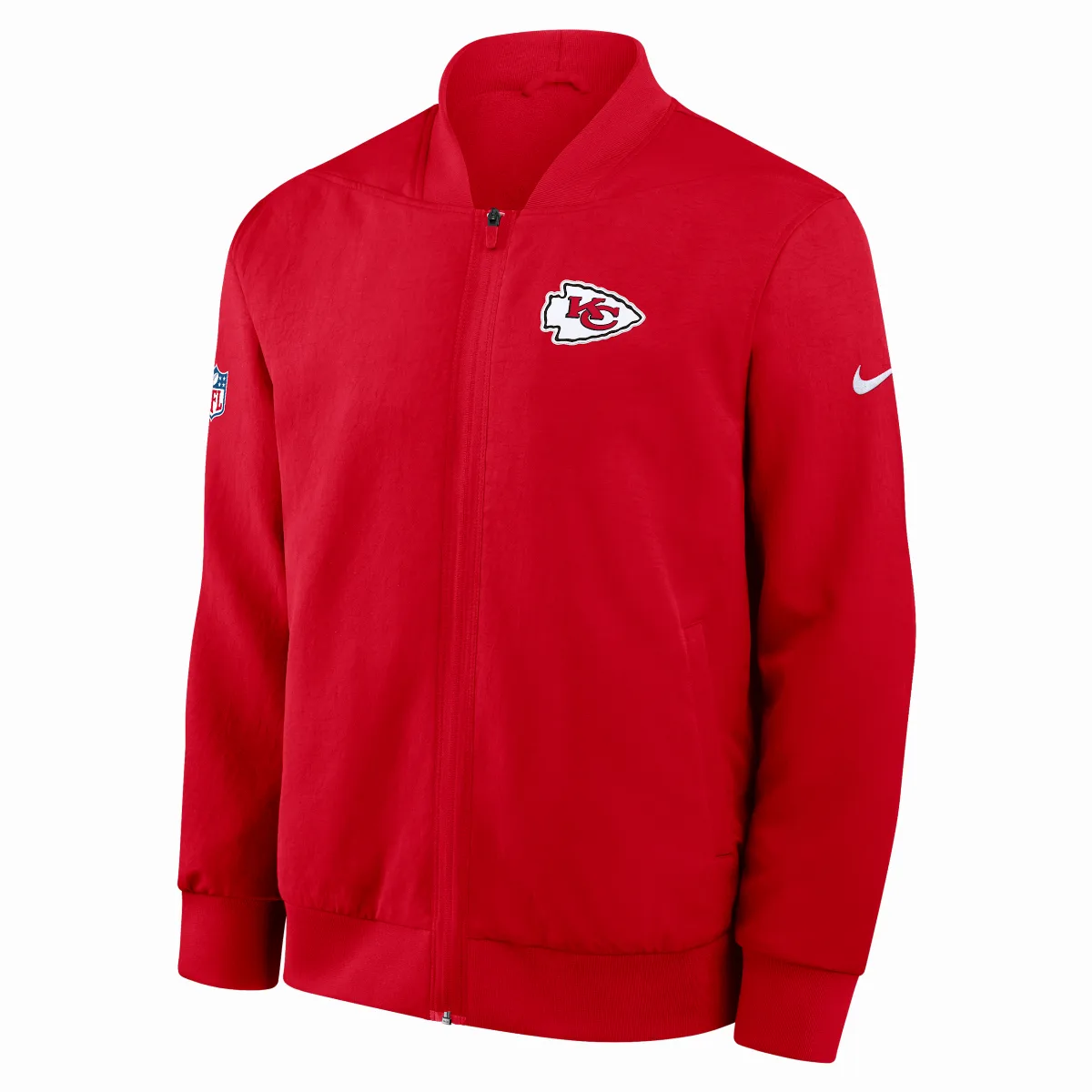 Kansas City Chiefs Sideline NFL Full-Zip Bomber Jacket by Nike