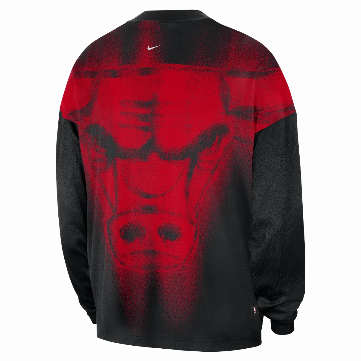 Chicago Bulls Standard Issue Dri-FIT Long-Sleeve Basketball Top by Nike