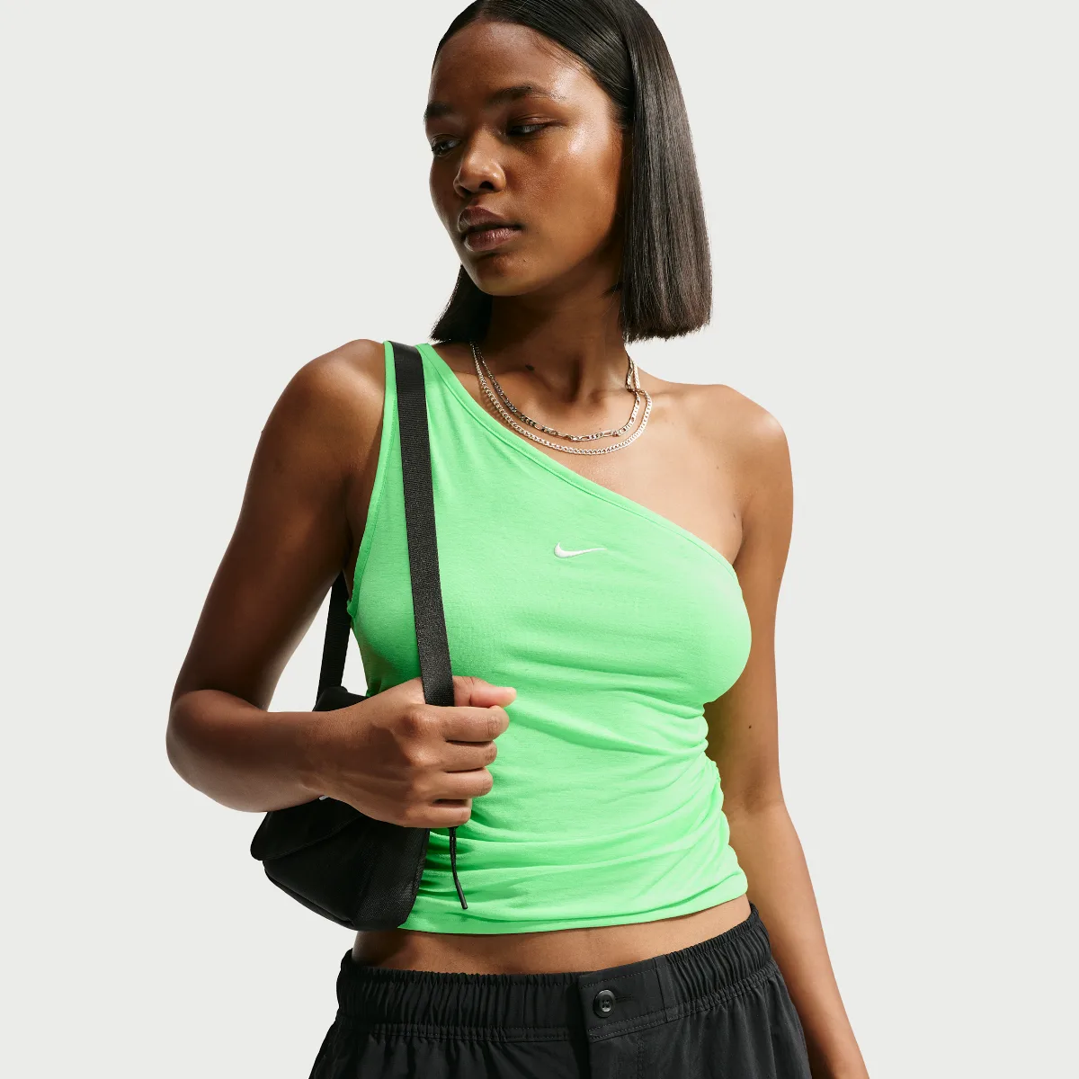 Sportswear Tight One-Shoulder Tank Top by Nike