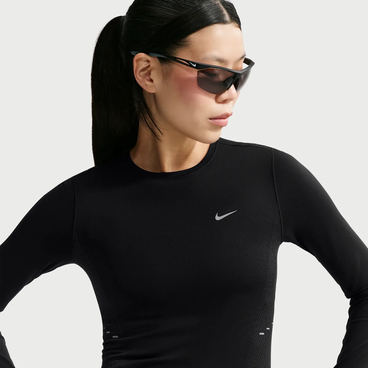 Swift Dri-FIT Seamless Long-Sleeve Running Top by Nike