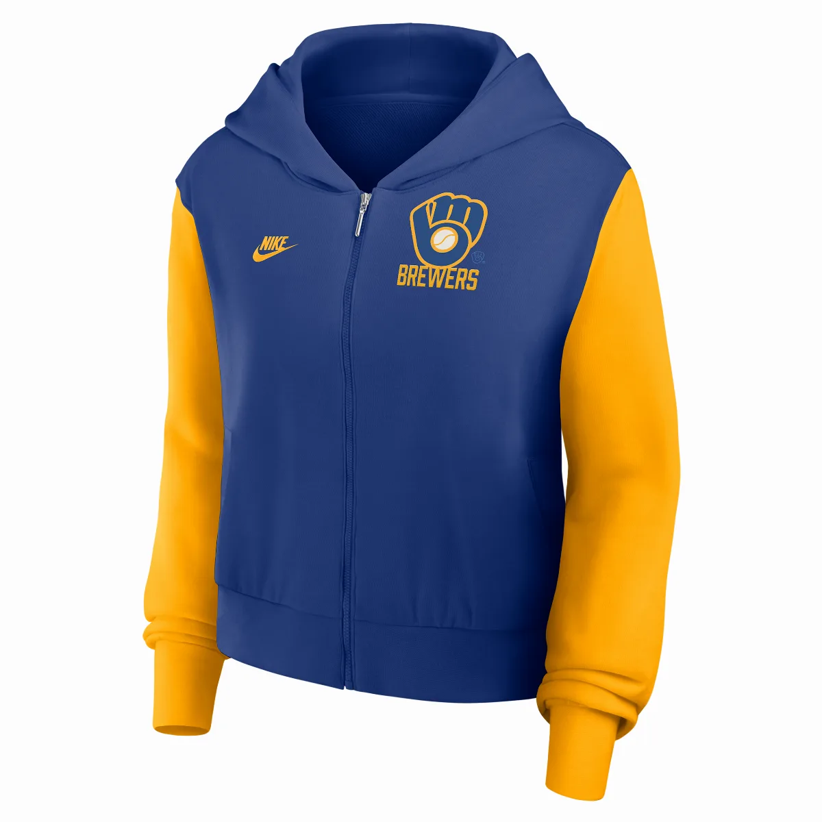Milwaukee Brewers Cooperstown MLB Full-Zip Hoodie by Nike