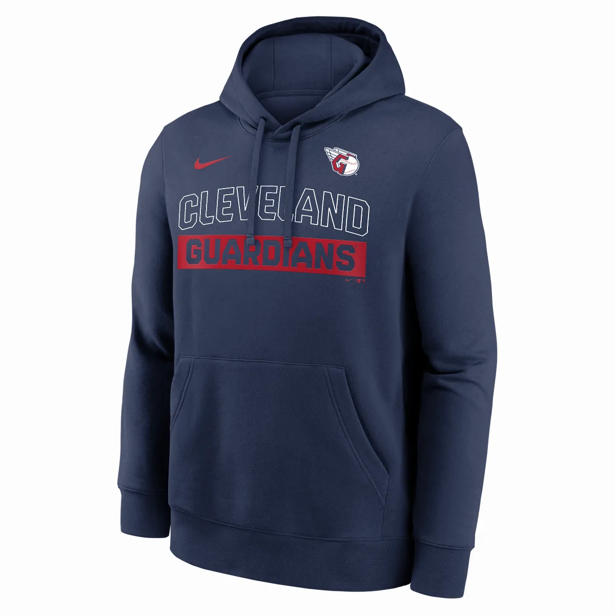 Cleveland Guardians Club MLB Pullover Hoodie by Nike